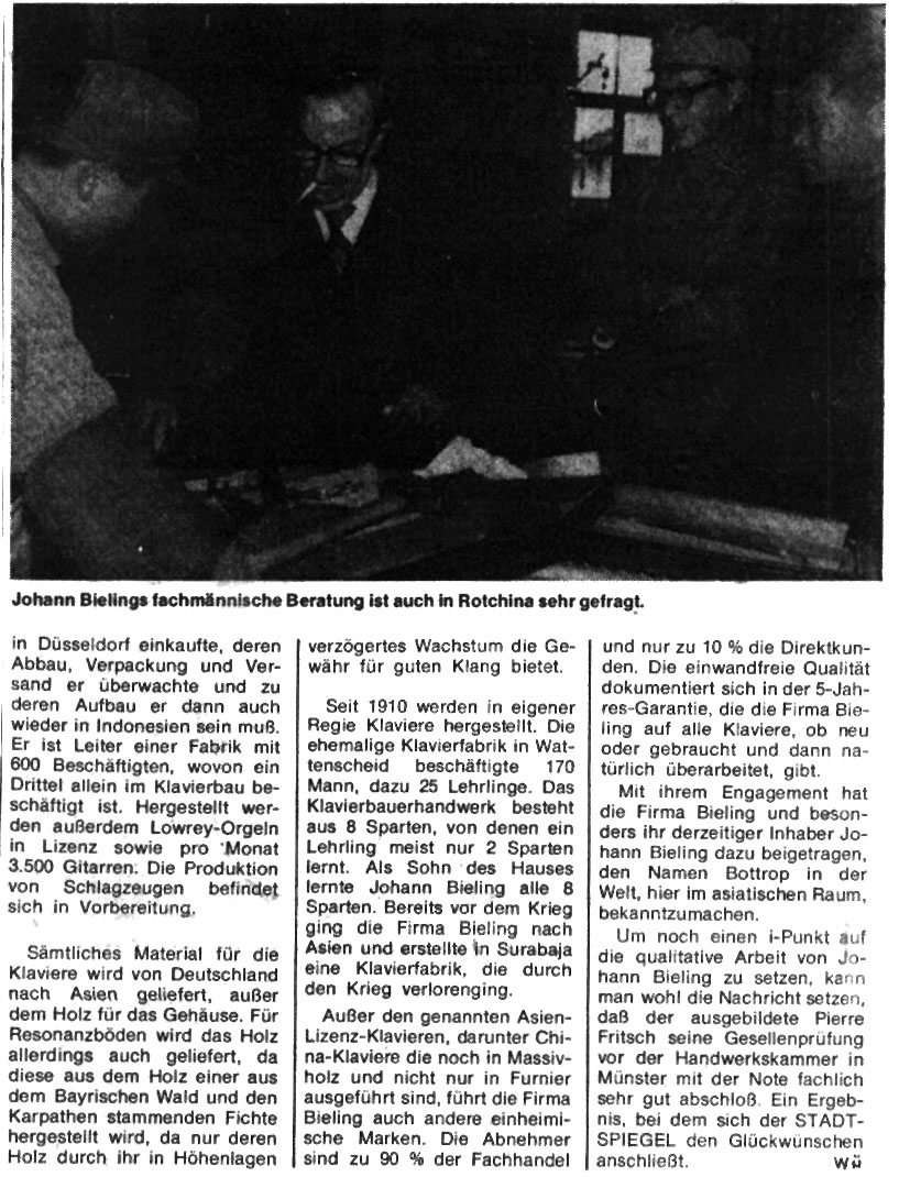 Bieling - in Bottrop und Asien - Seite 2/2 Bieling - in Bottrop und Asien - Seite 2/2