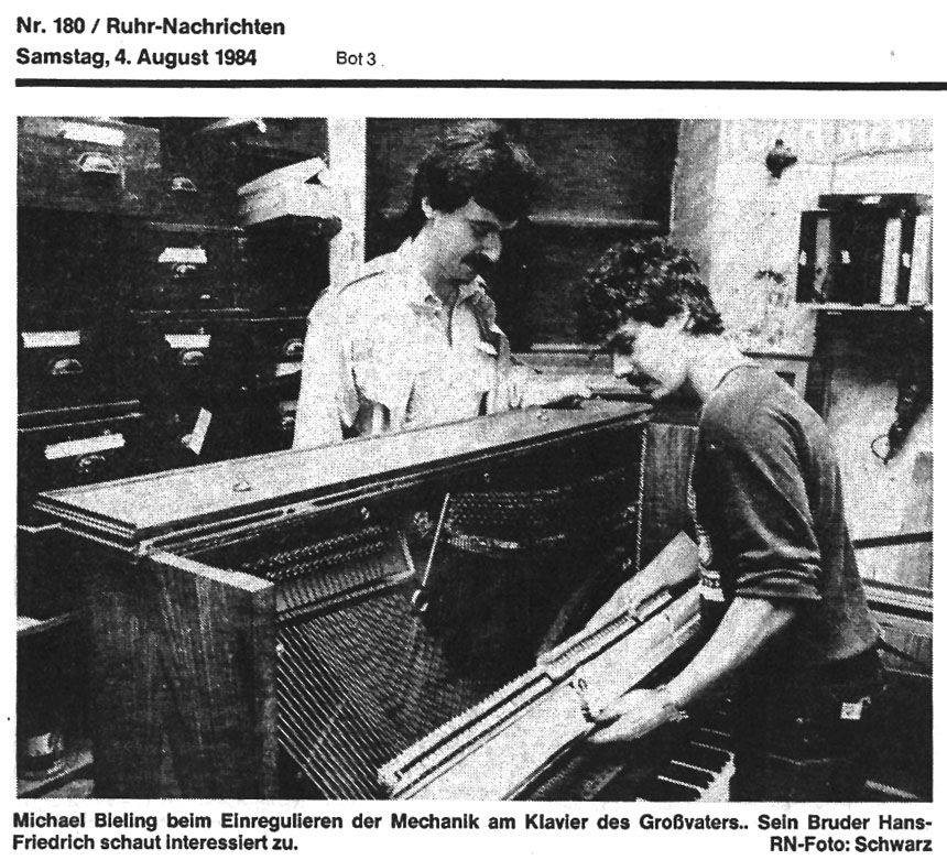 Auch jüngster Sohn setzt die Familientradition fort - Seite 1/2 Auch jüngster Sohn setzt die Familientradition fort - Seite 1/2