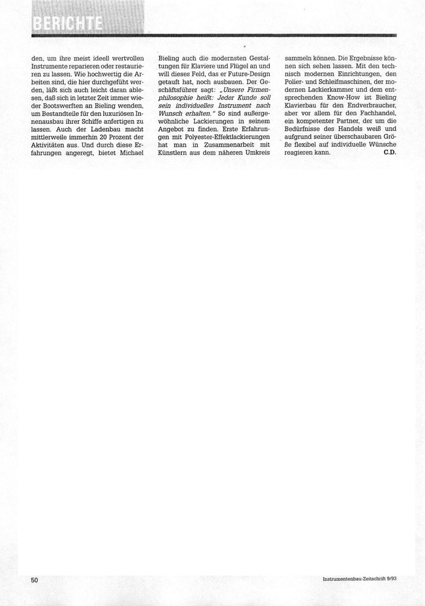 Michael Bieling - Partner des Handels Seite 3/3 Michael Bieling - Partner des Handels Seite 3/3